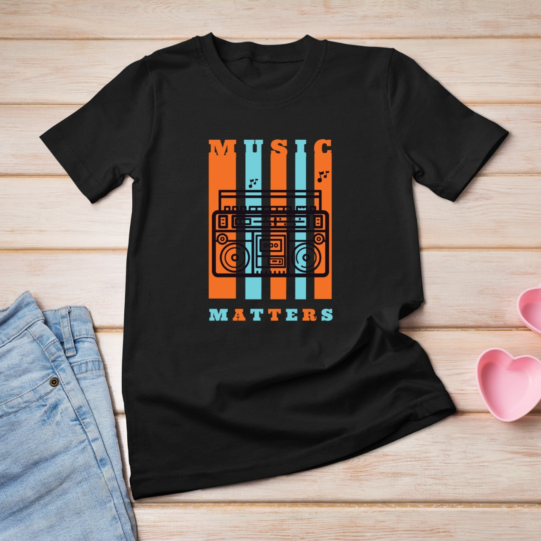 Trenfort Music Matters Stylish Tees for Ladies