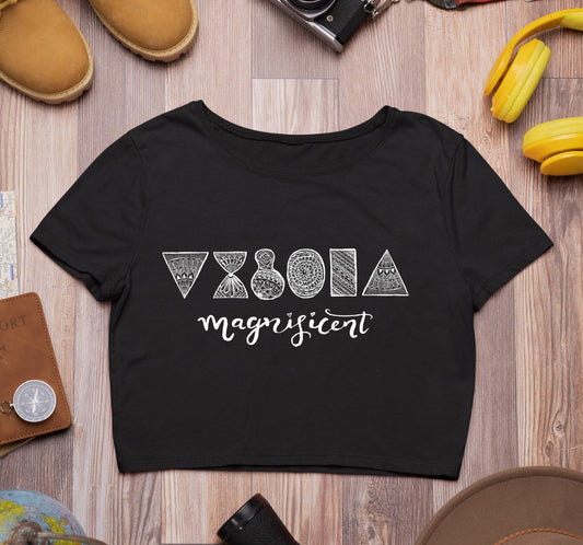 Trenfort Magnificent Crop tshirt for Women