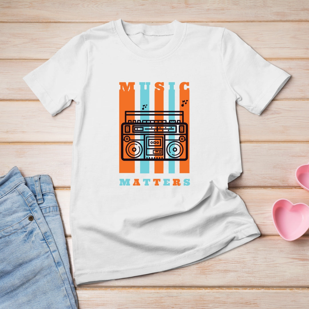 Trenfort Music Matters Stylish Tees for Ladies