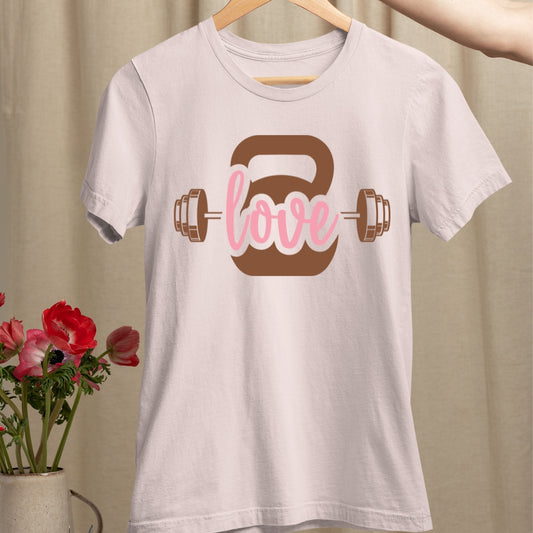 Trenfort Love Workout T-shirt for Women