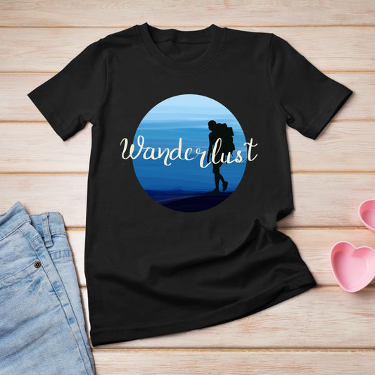 Trenfort Wanderlust Premium Cotton T-shirt for Women