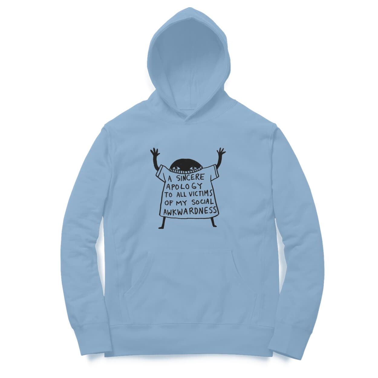Trenfort Social Awkwardness premium Hoodie (Unisex)