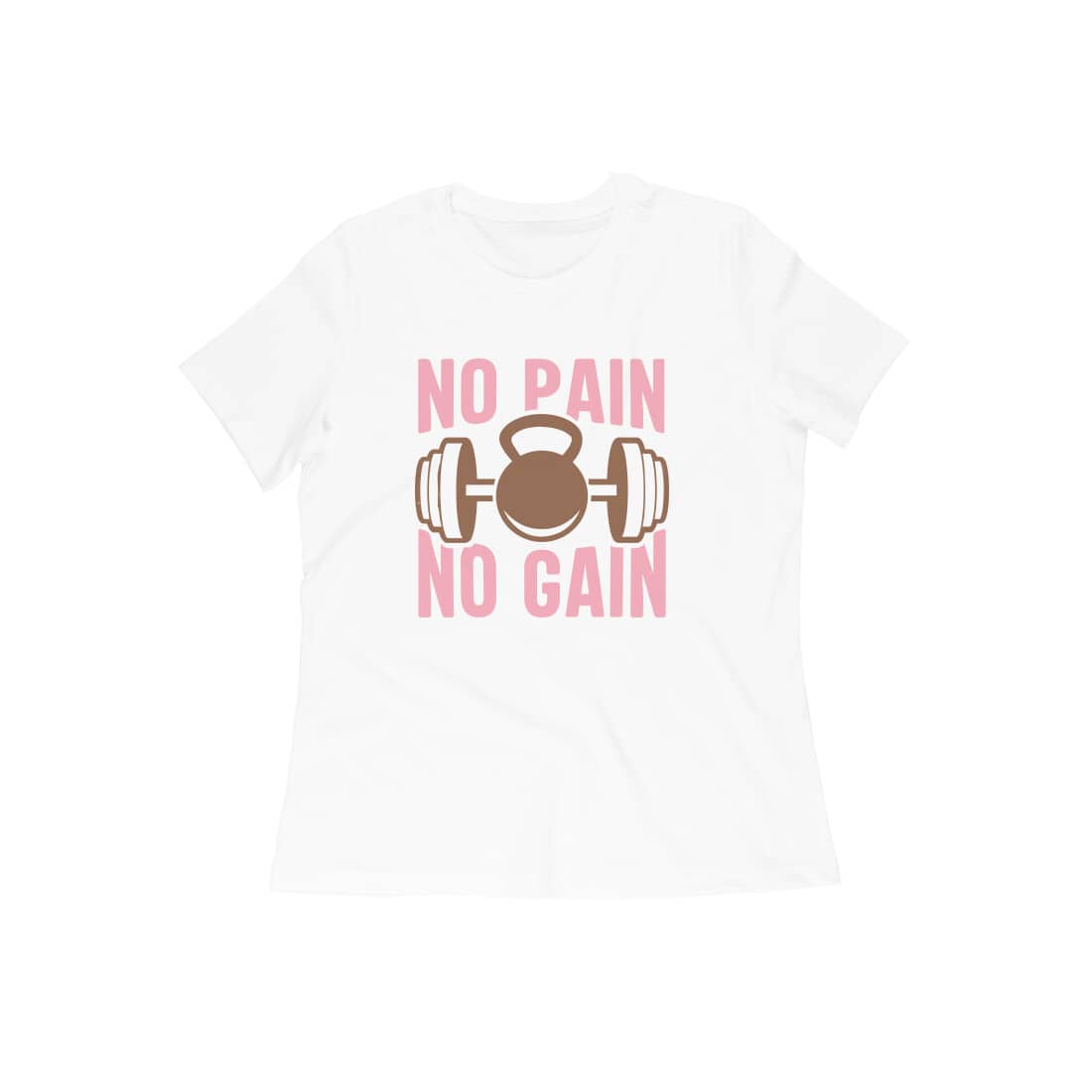 Trenfort NO PAIN NO GAIN T-shirt for Women