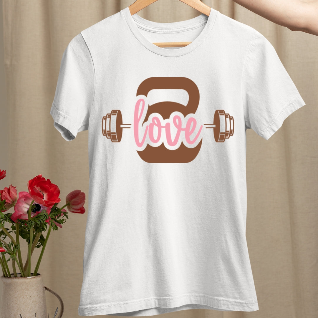 Trenfort Love Workout T-shirt for Women