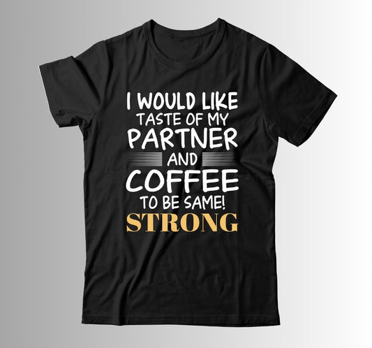 Trenfort Taste of Coffee T-shirt (Unisex)