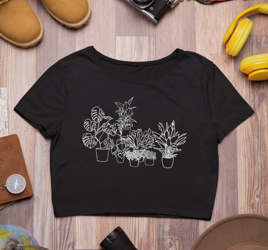 Trenfort Plant Parent Crop Tshirt for Women