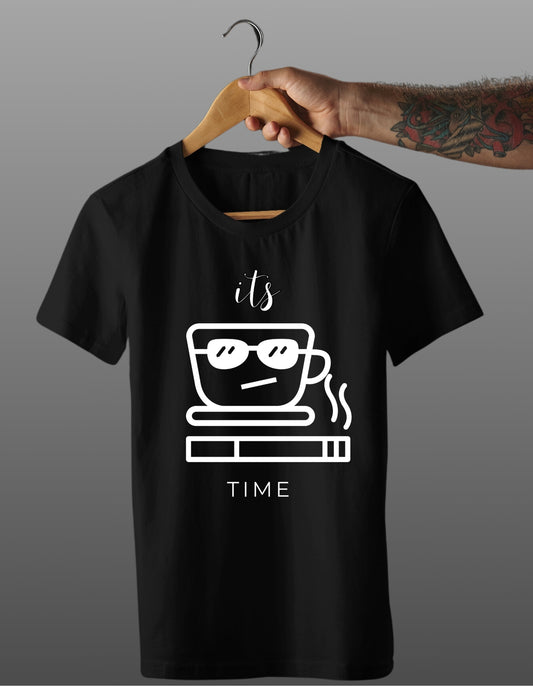 Trenfort Chai Sutta Time T-shirt for Men