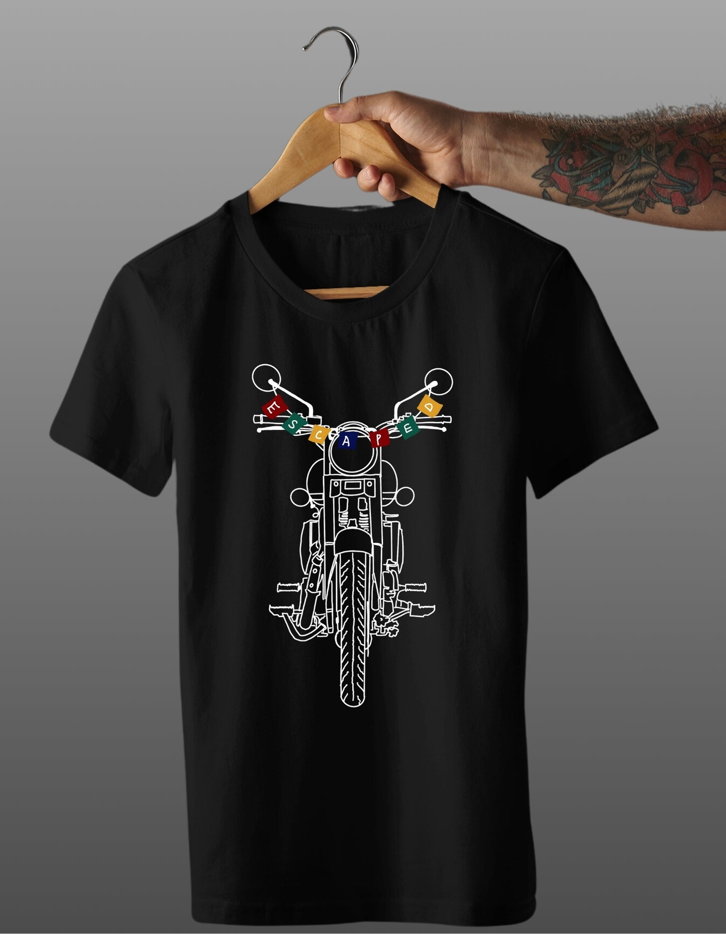 Trenfort Biker Tshirt for Men