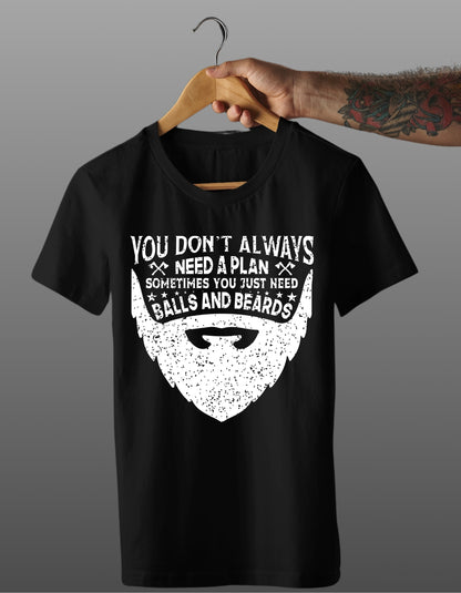 Trenfort Balls and Beard T-shirt (Unisex)