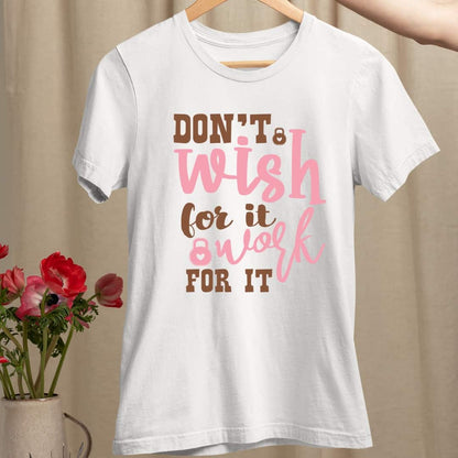 Trenfort Work for It T-shirt for Women