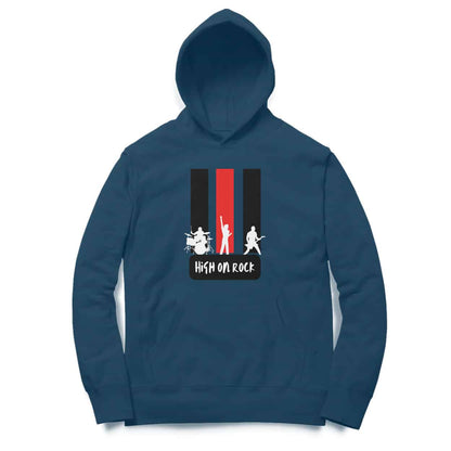 Trenfort High on Rock Hoodies (Unisex)