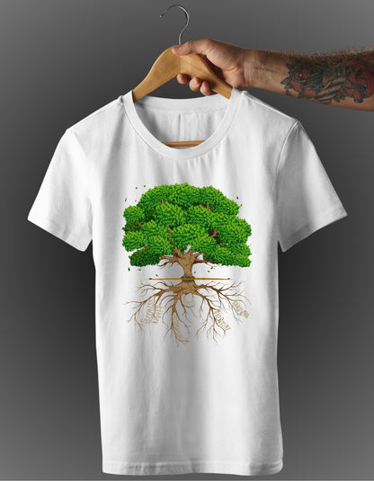Trenfort Massive Tree Cotton Tshirt for Men